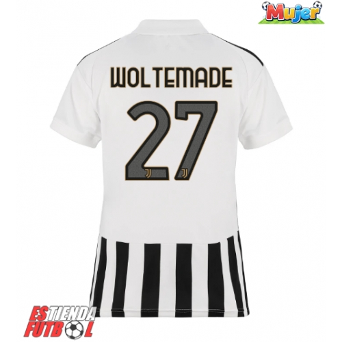 Juventus Nick Woltemade #27 Primera Equipación Mujer 2026-27 Manga Corta